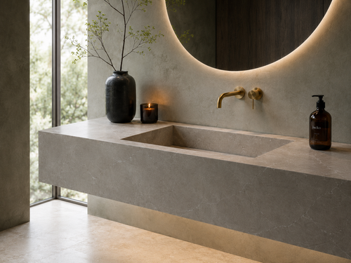 Bespoke Single Tiled Wash Basin & Sink