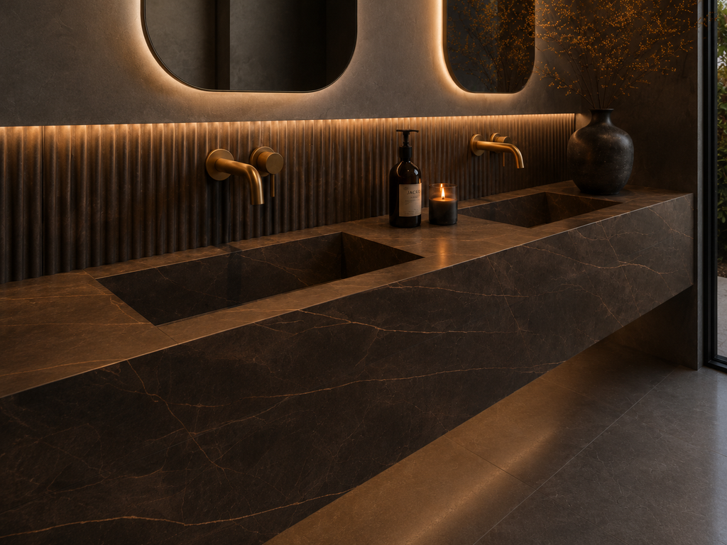Double Wash Basin