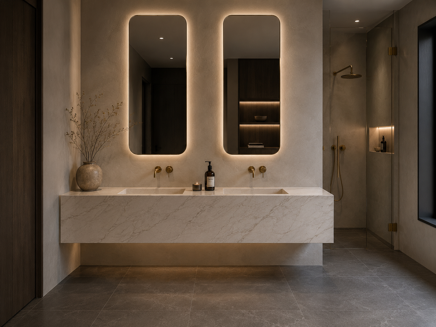 Double Wash Basin