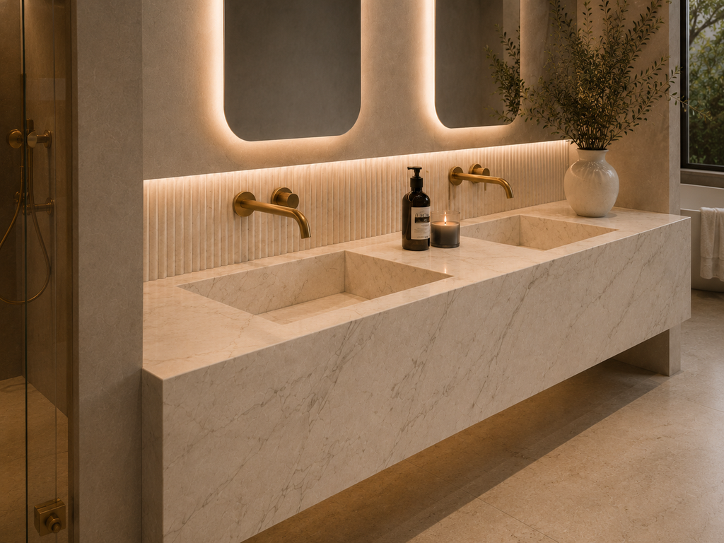 Double Wash Basin