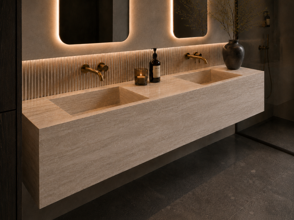 Double Wash Basin