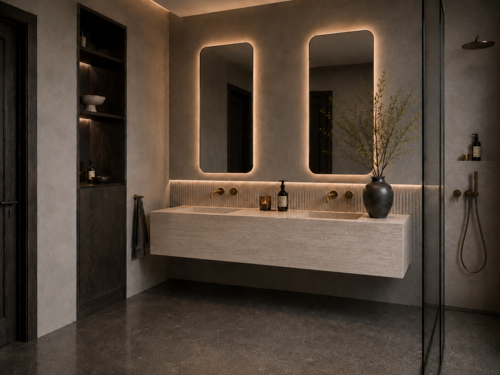 Double Wash Basin